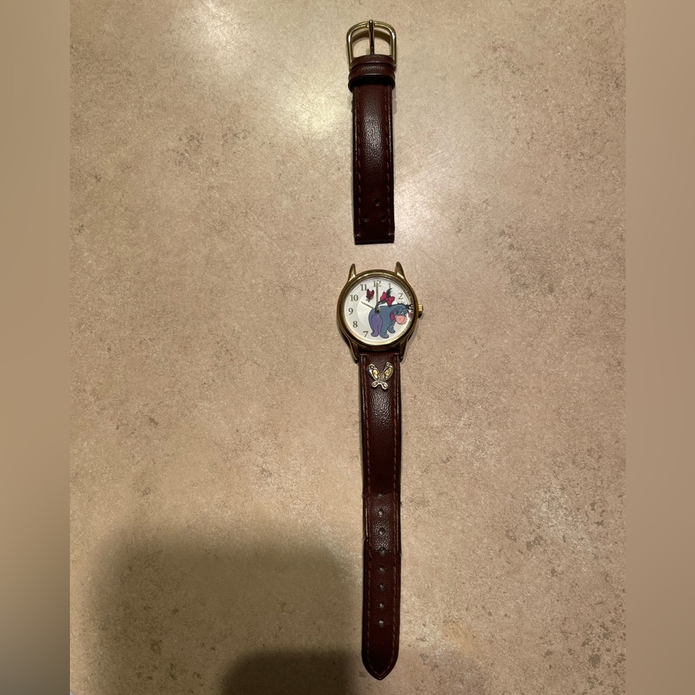 Disney Eeyore Flying Butterflies Watch